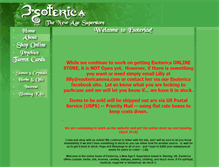Tablet Screenshot of esotericanova.com